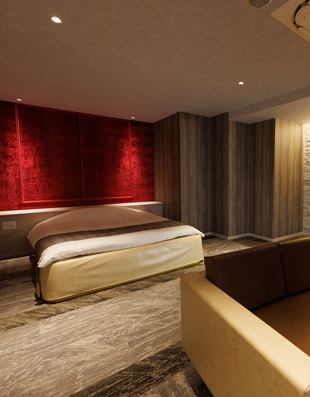 広いお部屋で安らぎを満喫